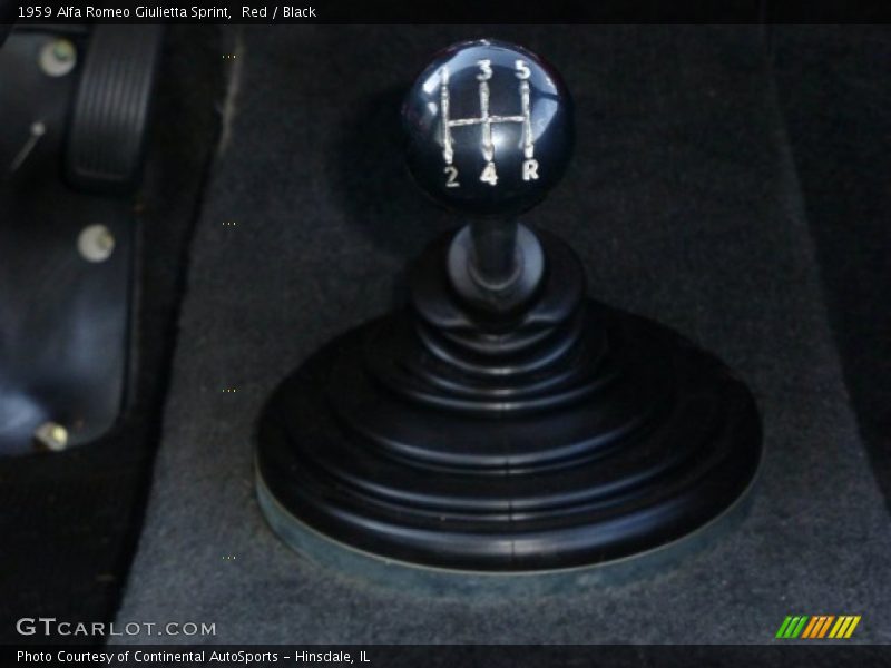  1959 Giulietta Sprint 5 Speed Manual Shifter