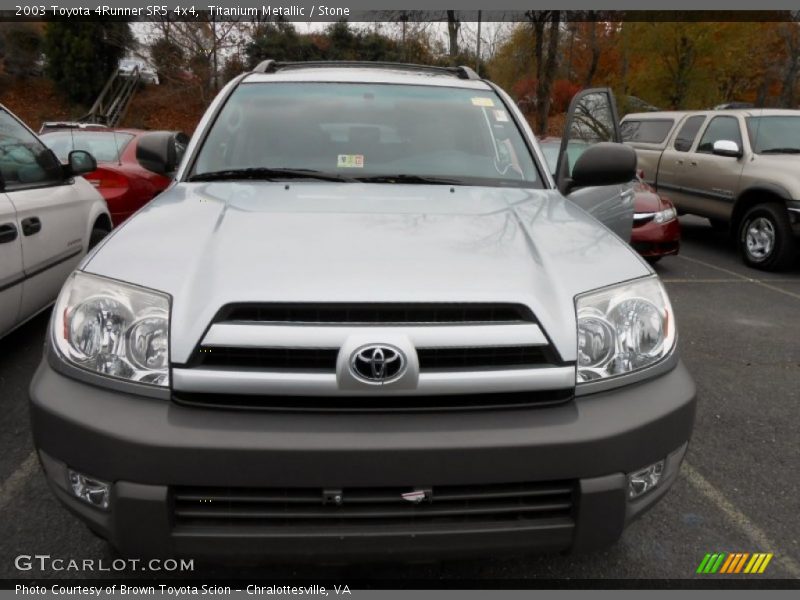 Titanium Metallic / Stone 2003 Toyota 4Runner SR5 4x4