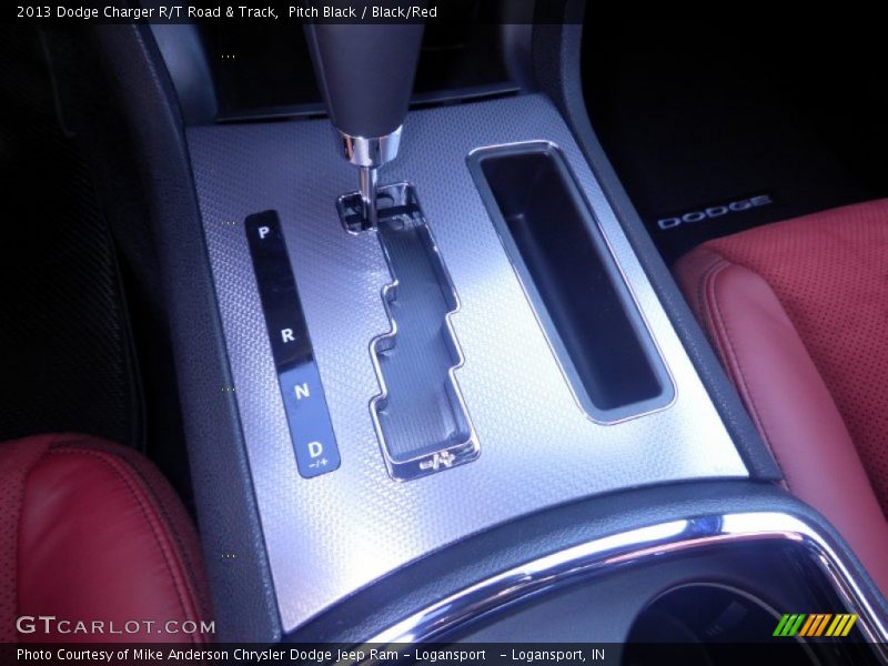 Pitch Black / Black/Red 2013 Dodge Charger R/T Road & Track