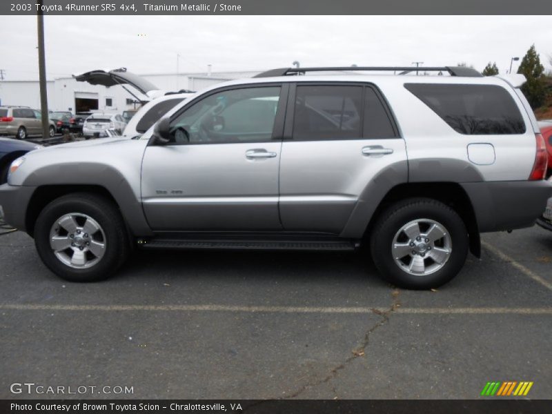 Titanium Metallic / Stone 2003 Toyota 4Runner SR5 4x4