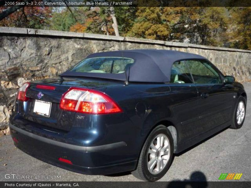 Nocturne Blue Metallic / Parchment 2006 Saab 9-3 2.0T Convertible