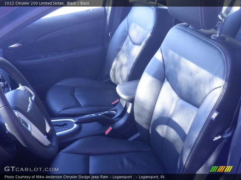 Black / Black 2013 Chrysler 200 Limited Sedan