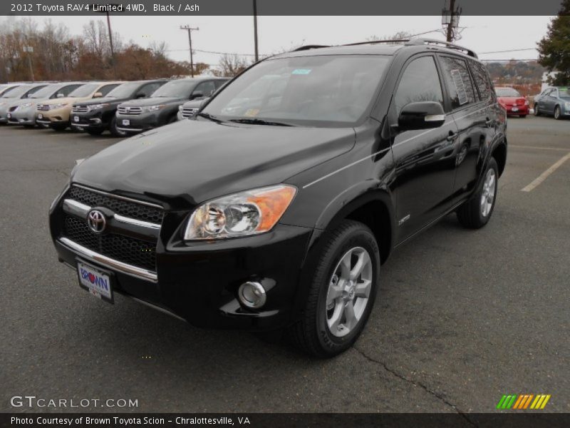 Black / Ash 2012 Toyota RAV4 Limited 4WD