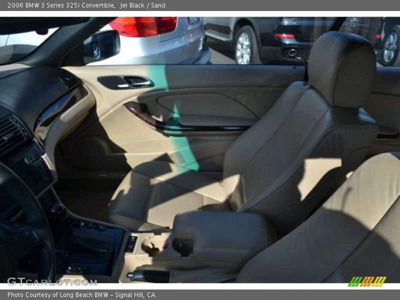 Jet Black / Sand 2006 BMW 3 Series 325i Convertible