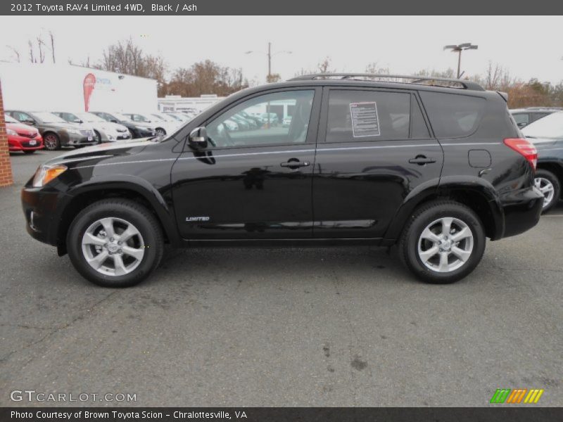 Black / Ash 2012 Toyota RAV4 Limited 4WD