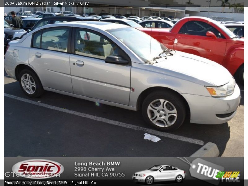 Silver Nickel / Grey 2004 Saturn ION 2 Sedan