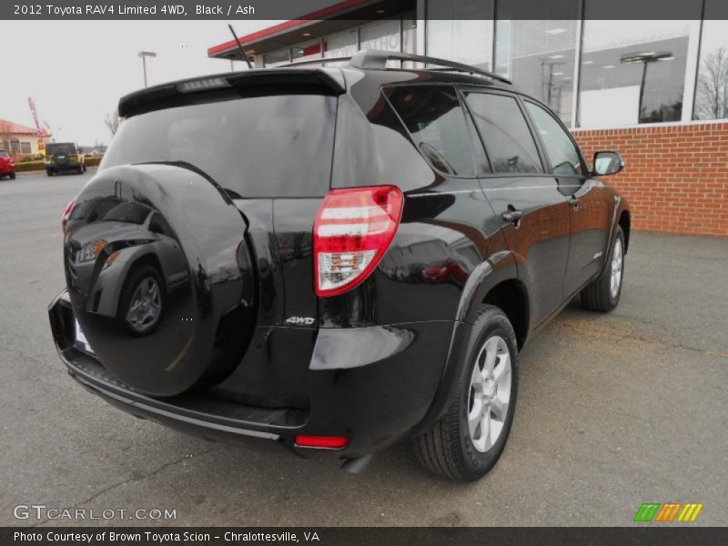 Black / Ash 2012 Toyota RAV4 Limited 4WD