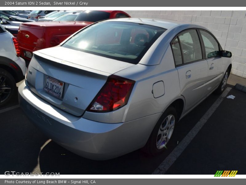 Silver Nickel / Grey 2004 Saturn ION 2 Sedan