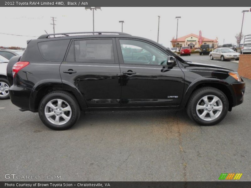 Black / Ash 2012 Toyota RAV4 Limited 4WD