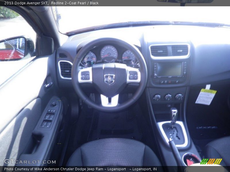 Redline 2-Coat Pearl / Black 2013 Dodge Avenger SXT