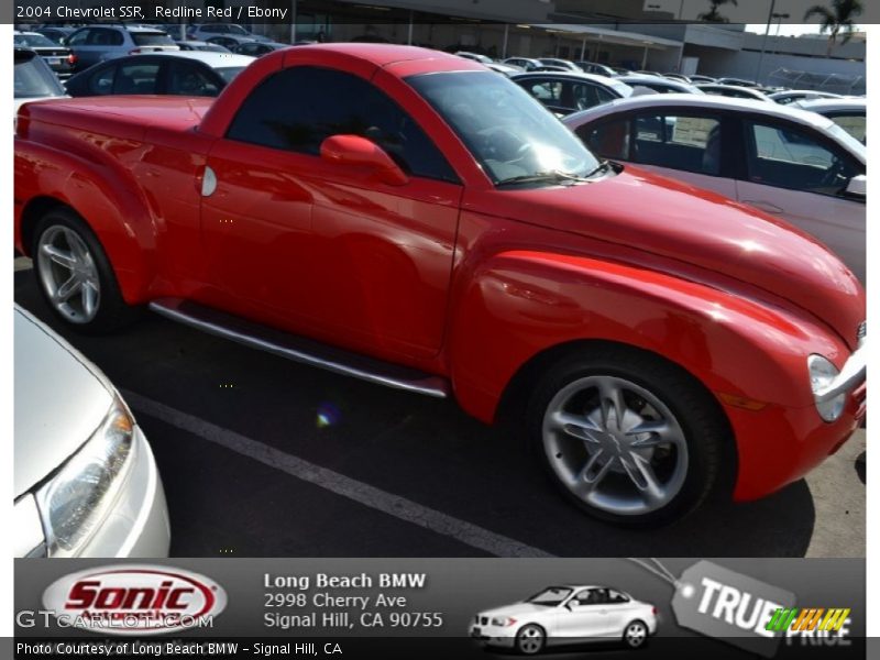 Redline Red / Ebony 2004 Chevrolet SSR