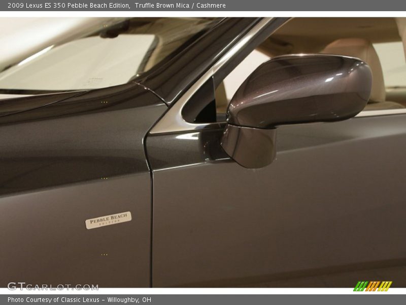 Truffle Brown Mica / Cashmere 2009 Lexus ES 350 Pebble Beach Edition