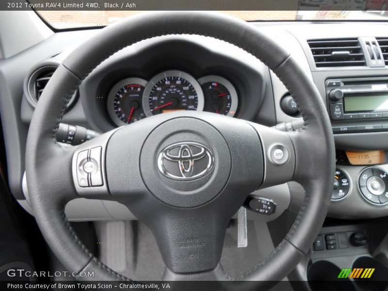 Black / Ash 2012 Toyota RAV4 Limited 4WD