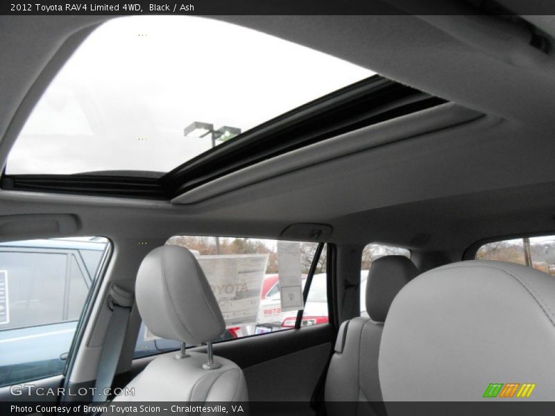 Black / Ash 2012 Toyota RAV4 Limited 4WD