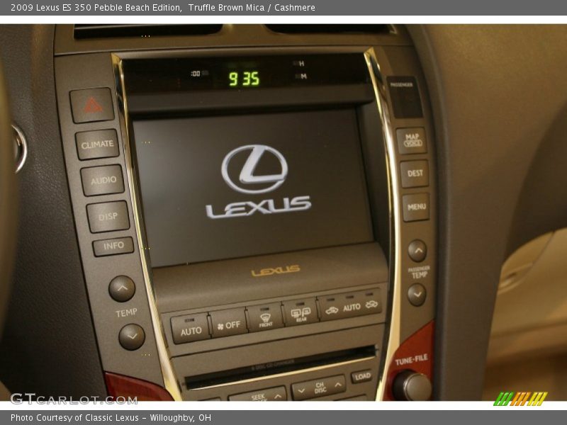 Truffle Brown Mica / Cashmere 2009 Lexus ES 350 Pebble Beach Edition