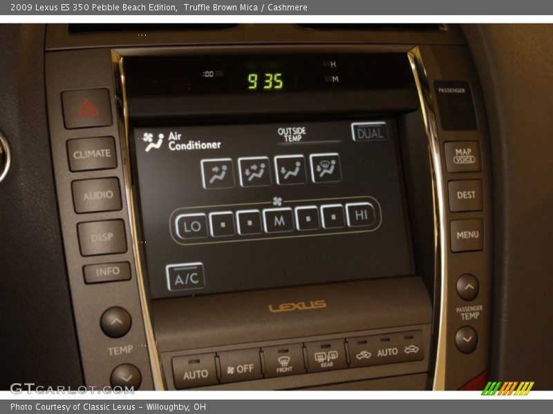Truffle Brown Mica / Cashmere 2009 Lexus ES 350 Pebble Beach Edition