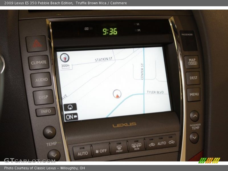 Truffle Brown Mica / Cashmere 2009 Lexus ES 350 Pebble Beach Edition