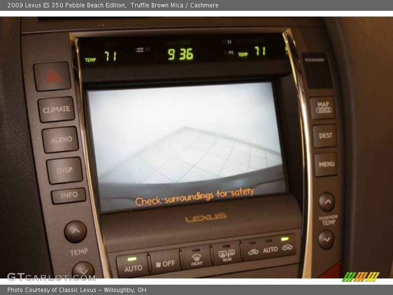 Truffle Brown Mica / Cashmere 2009 Lexus ES 350 Pebble Beach Edition