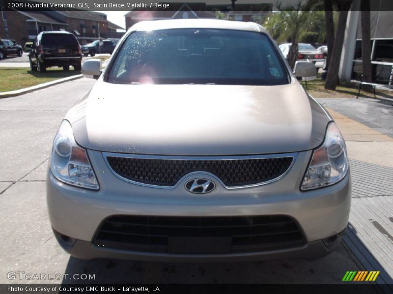 Satin Beige Metallic / Beige 2008 Hyundai Veracruz GLS
