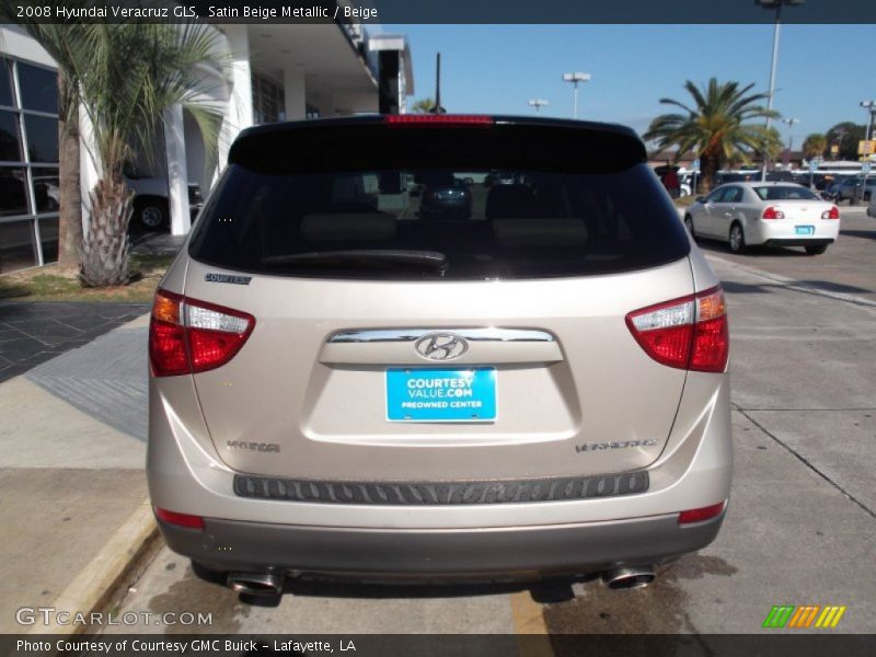 Satin Beige Metallic / Beige 2008 Hyundai Veracruz GLS