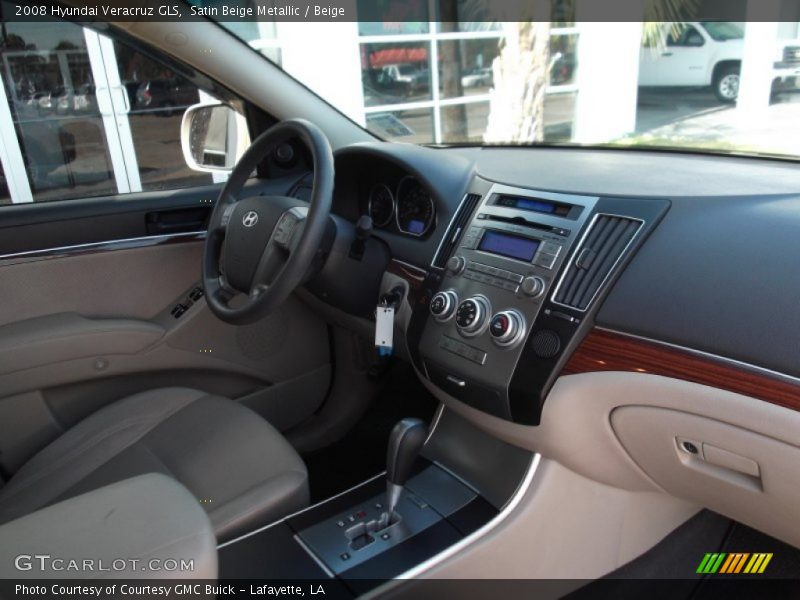 Satin Beige Metallic / Beige 2008 Hyundai Veracruz GLS