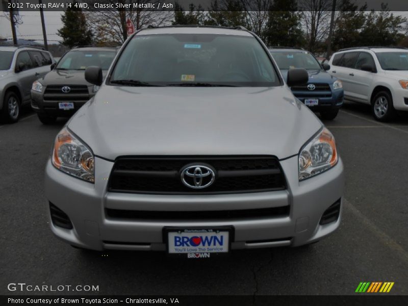 Classic Silver Metallic / Ash 2012 Toyota RAV4 I4 4WD