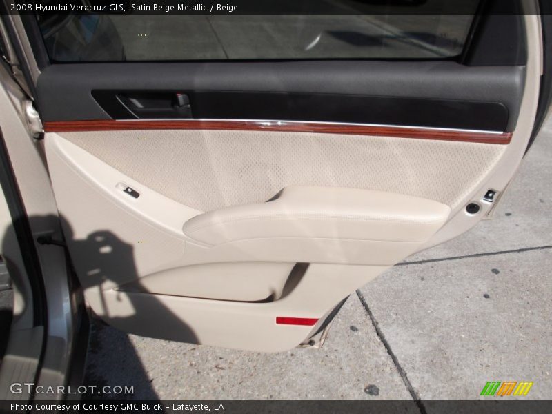 Satin Beige Metallic / Beige 2008 Hyundai Veracruz GLS