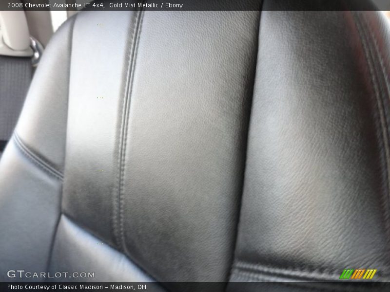 Gold Mist Metallic / Ebony 2008 Chevrolet Avalanche LT 4x4
