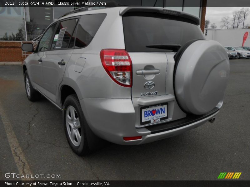 Classic Silver Metallic / Ash 2012 Toyota RAV4 I4 4WD