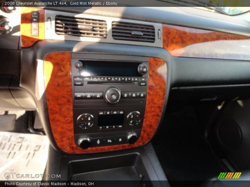 Gold Mist Metallic / Ebony 2008 Chevrolet Avalanche LT 4x4
