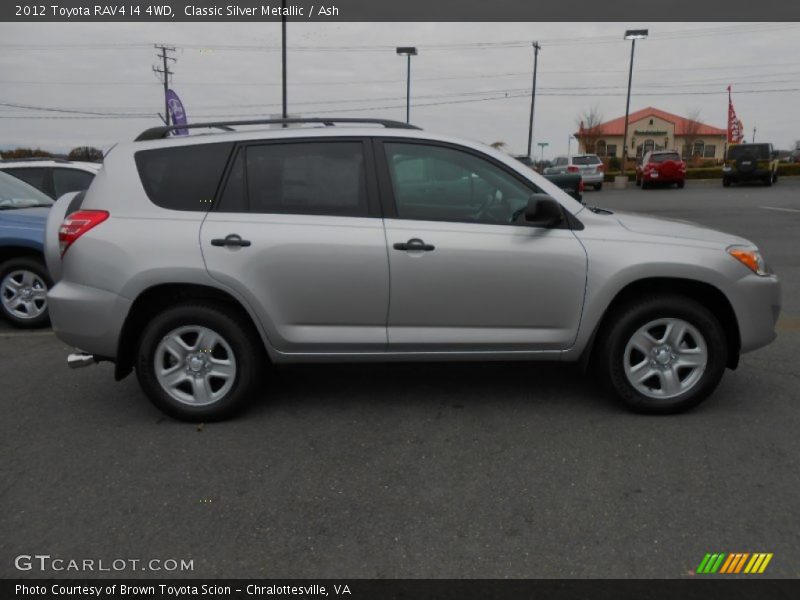 Classic Silver Metallic / Ash 2012 Toyota RAV4 I4 4WD