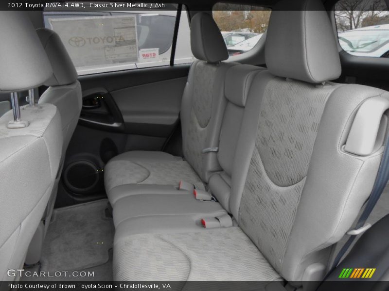Classic Silver Metallic / Ash 2012 Toyota RAV4 I4 4WD
