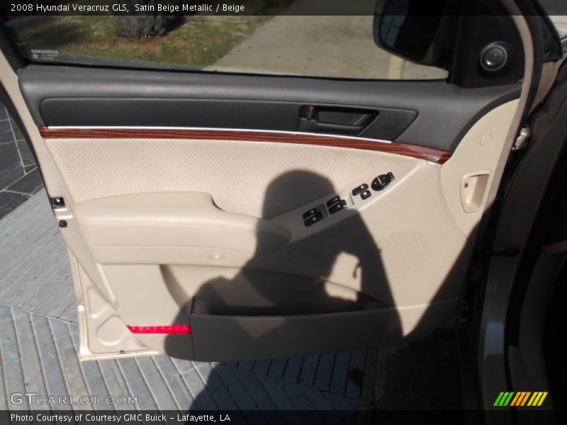 Satin Beige Metallic / Beige 2008 Hyundai Veracruz GLS