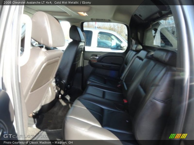 Gold Mist Metallic / Ebony 2008 Chevrolet Avalanche LT 4x4