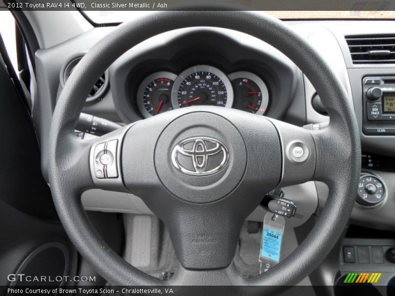 Classic Silver Metallic / Ash 2012 Toyota RAV4 I4 4WD