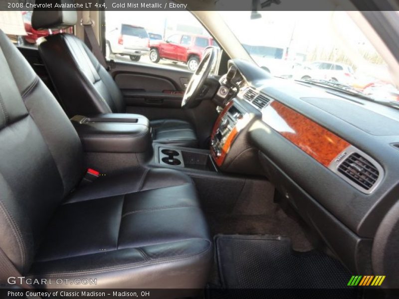 Gold Mist Metallic / Ebony 2008 Chevrolet Avalanche LT 4x4