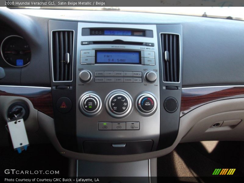 Satin Beige Metallic / Beige 2008 Hyundai Veracruz GLS