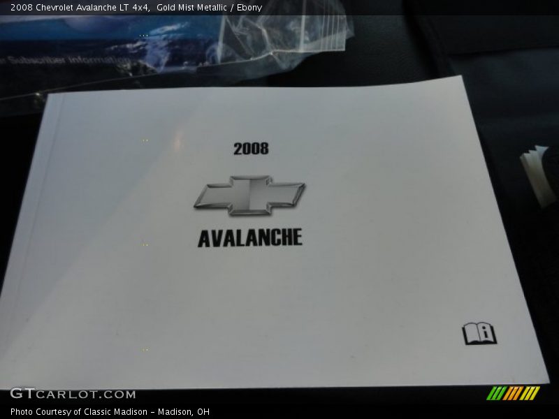 Gold Mist Metallic / Ebony 2008 Chevrolet Avalanche LT 4x4