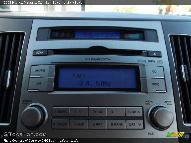 Satin Beige Metallic / Beige 2008 Hyundai Veracruz GLS