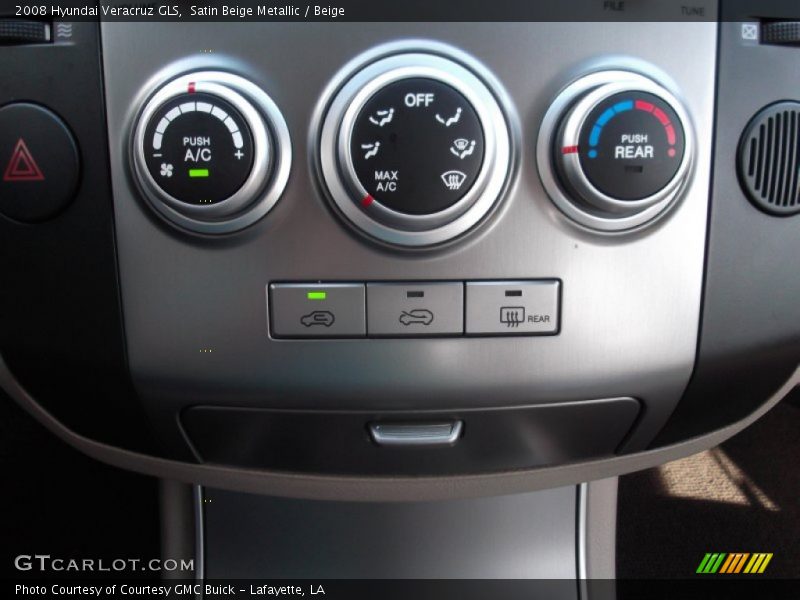Satin Beige Metallic / Beige 2008 Hyundai Veracruz GLS