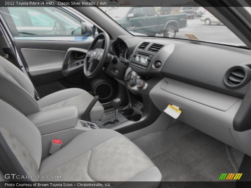 Classic Silver Metallic / Ash 2012 Toyota RAV4 I4 4WD