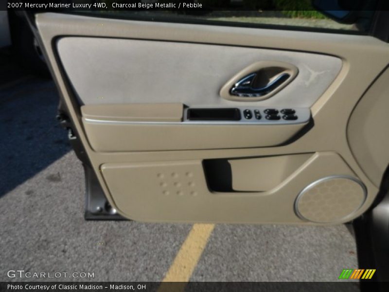 Charcoal Beige Metallic / Pebble 2007 Mercury Mariner Luxury 4WD