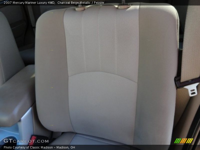 Charcoal Beige Metallic / Pebble 2007 Mercury Mariner Luxury 4WD