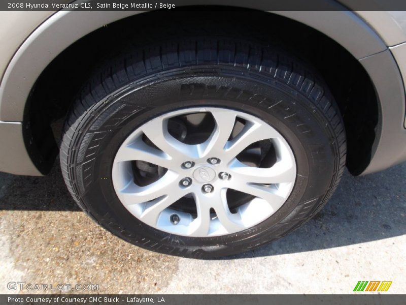 Satin Beige Metallic / Beige 2008 Hyundai Veracruz GLS