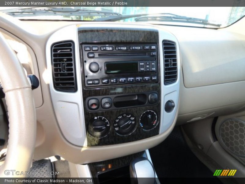 Charcoal Beige Metallic / Pebble 2007 Mercury Mariner Luxury 4WD