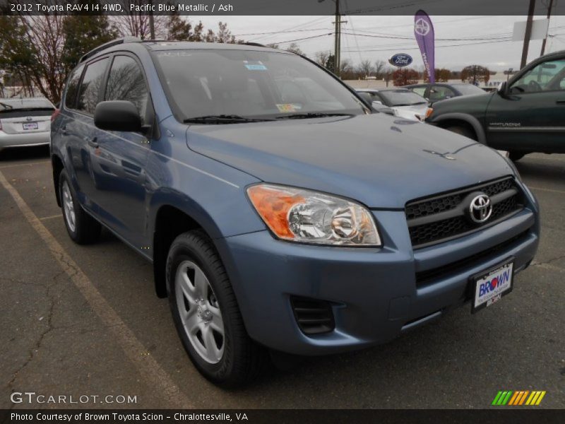 Pacific Blue Metallic / Ash 2012 Toyota RAV4 I4 4WD