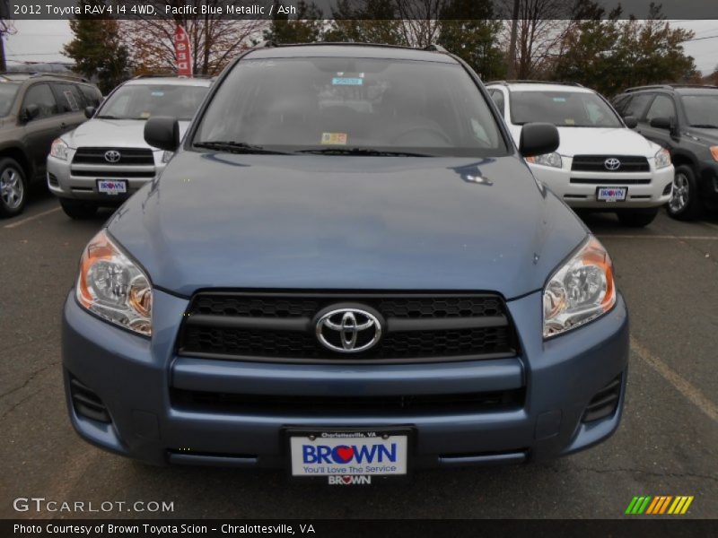 Pacific Blue Metallic / Ash 2012 Toyota RAV4 I4 4WD