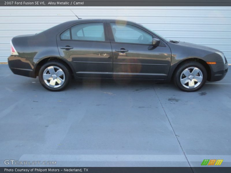 Alloy Metallic / Camel 2007 Ford Fusion SE V6