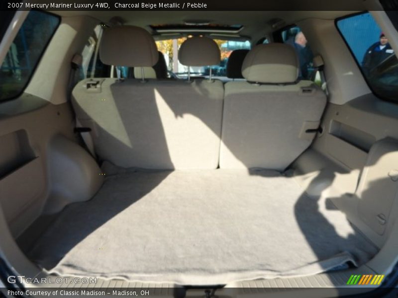 Charcoal Beige Metallic / Pebble 2007 Mercury Mariner Luxury 4WD