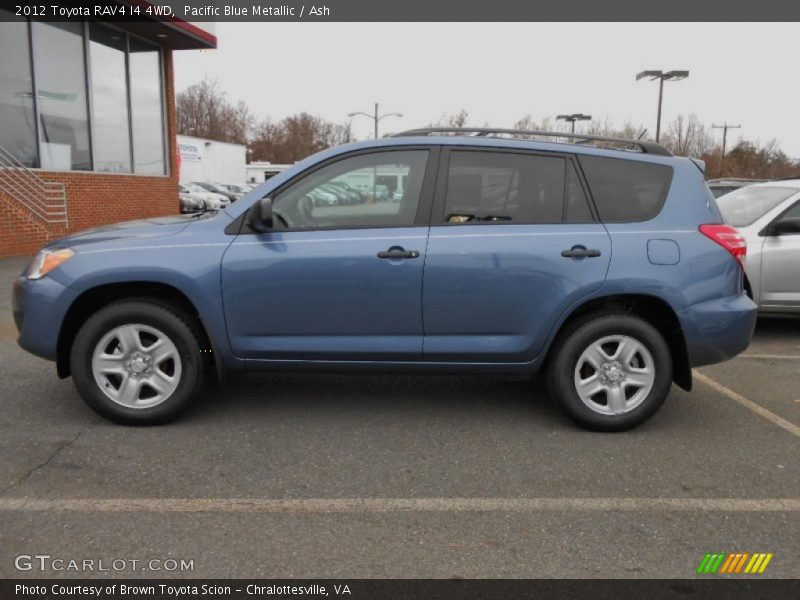 Pacific Blue Metallic / Ash 2012 Toyota RAV4 I4 4WD